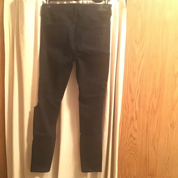 American Eagle black high rise Next Level stretch size 10 jeans - Picture 2 of 9